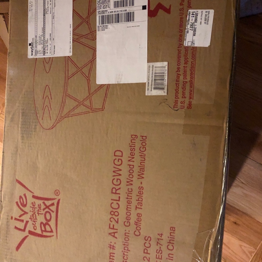 Wayfair coffee table set - Picture 2 of 3